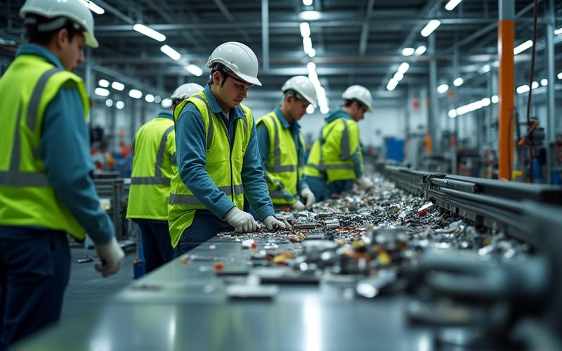 Advanced sorting at a Denver recycling facility