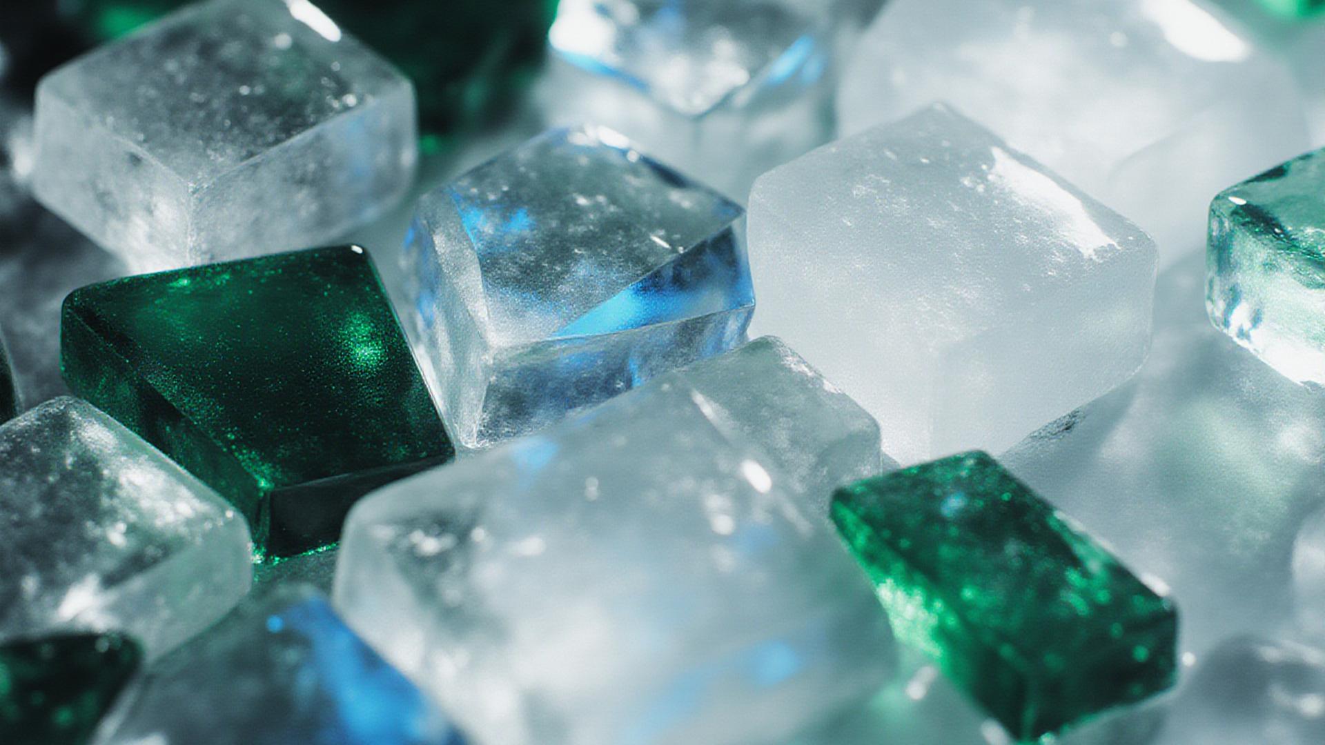 High-tech waste management textures