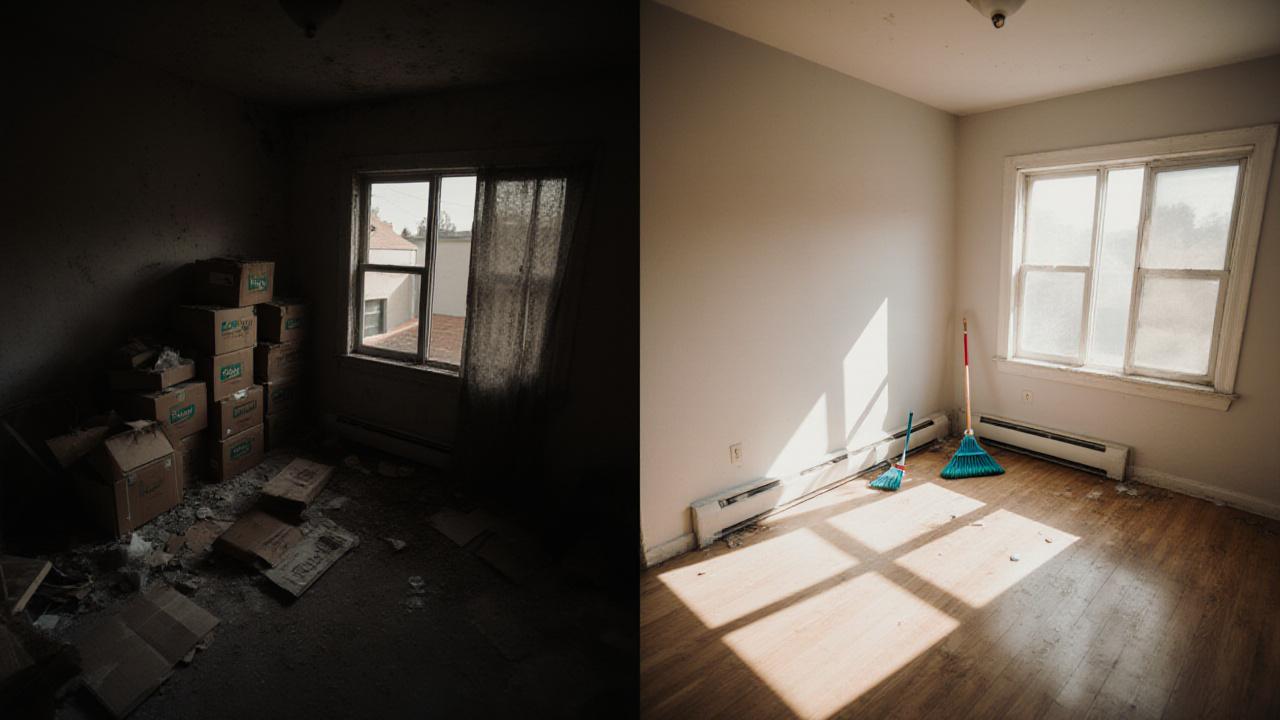 Transformation of a cluttered Denver property to a clean listing