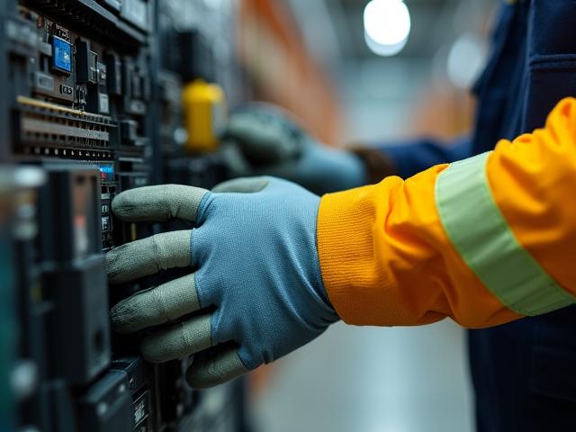 Trained disposal team in safety gear